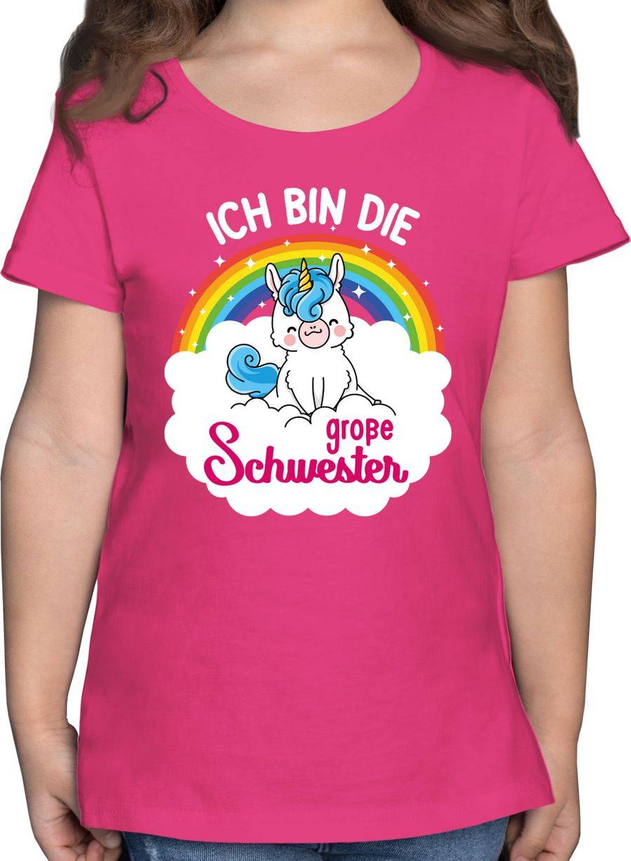 Shirtracer Ich Bin Die Große Schwester - Mit Einhorn Shirts & Mehr Shirtracer