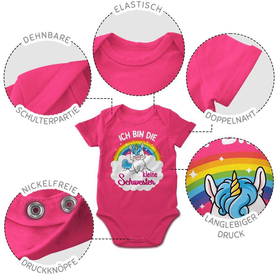 Shirtracer Ich Bin Die Kleine Schwester - Mit Einhorn Shirts & Mehr Shirtracer