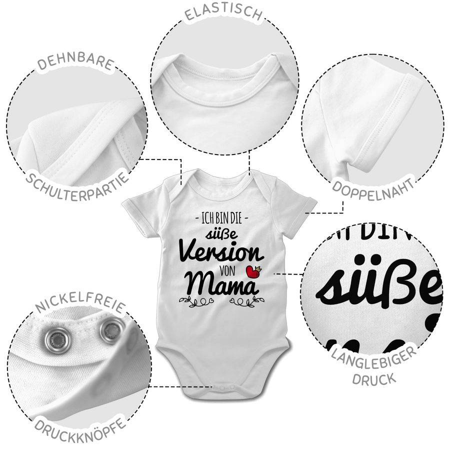 Shirtracer Ich Bin Die Süße Version Von Mama: Tshirt Gym Bag Shirtracer