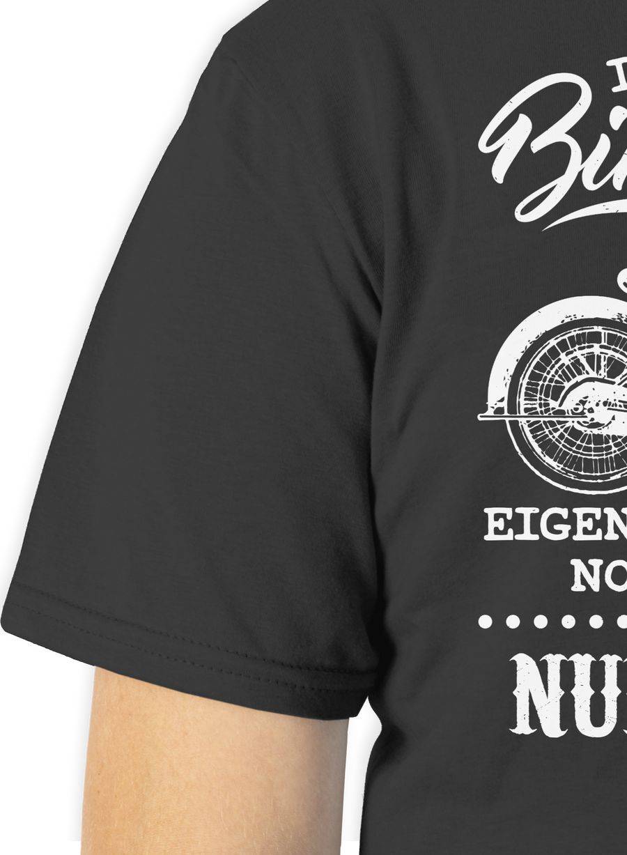 Shirtracer Ich Bin Ein Biker Opa: Tshirt Turnbeutel Shirtracer