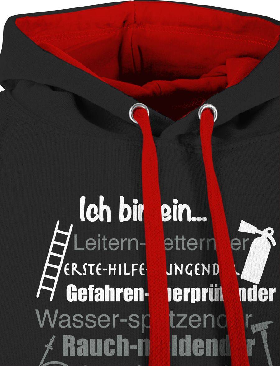 Shirtracer Ich Bin Ein Feuerwehrmann!: T-Shirt Gym Bag Shirtracer