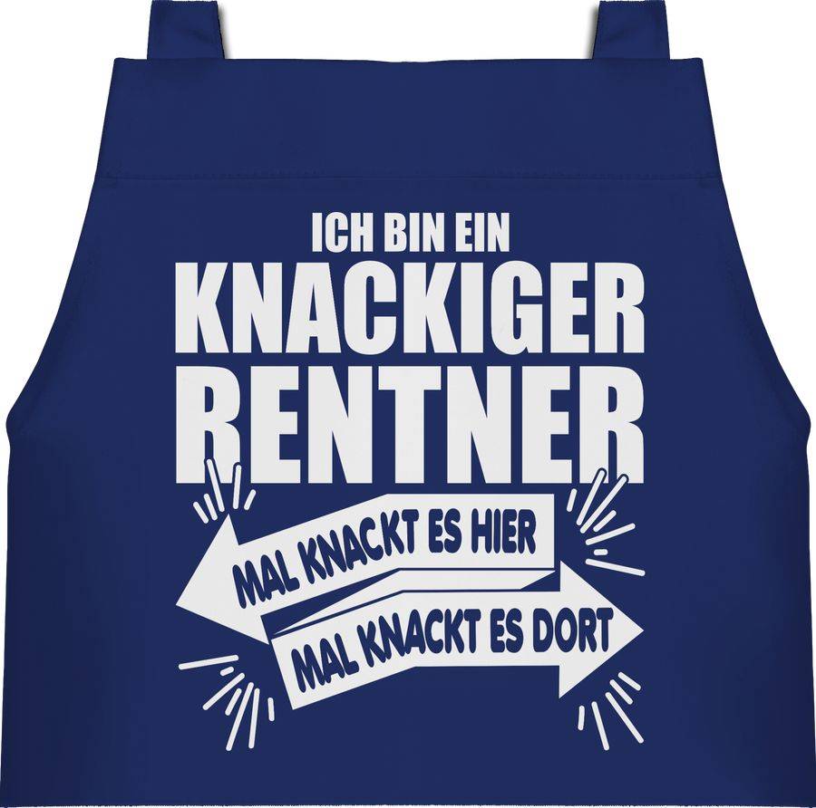 Shirtracer Ich Bin Ein Knackiger Rentner: T-Shirt Turnbeutel Shirtracer