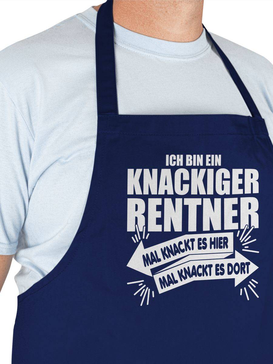 Shirtracer Ich Bin Ein Knackiger Rentner: T-Shirt Turnbeutel Shirtracer