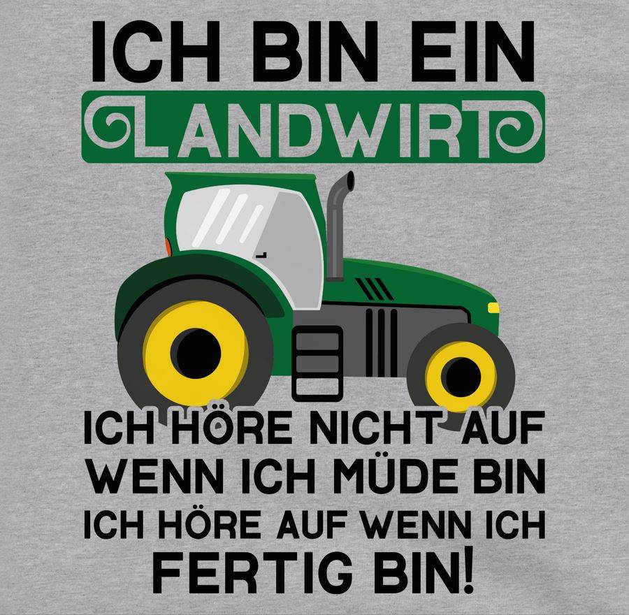 Shirtracer Ich Bin Ein Landwirt - Traktor: T-Shirt Gym Bag Shirtracer