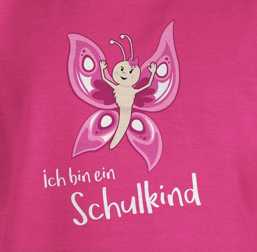 Shirtracer Ich Bin Ein Schulkind Schmetterling: T-Shirt Gym Bag Shirtracer