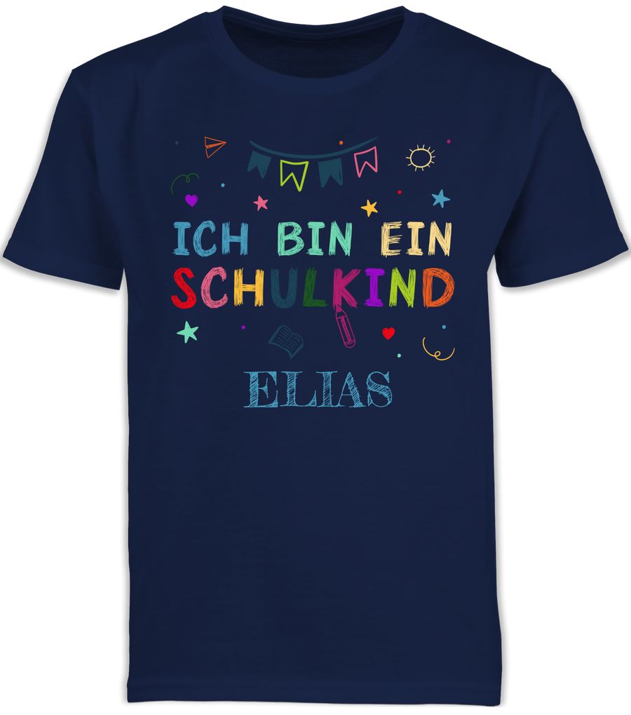 Shirtracer Ich bin ein Schulkind: T-Shirt Rucksack Shirtracer