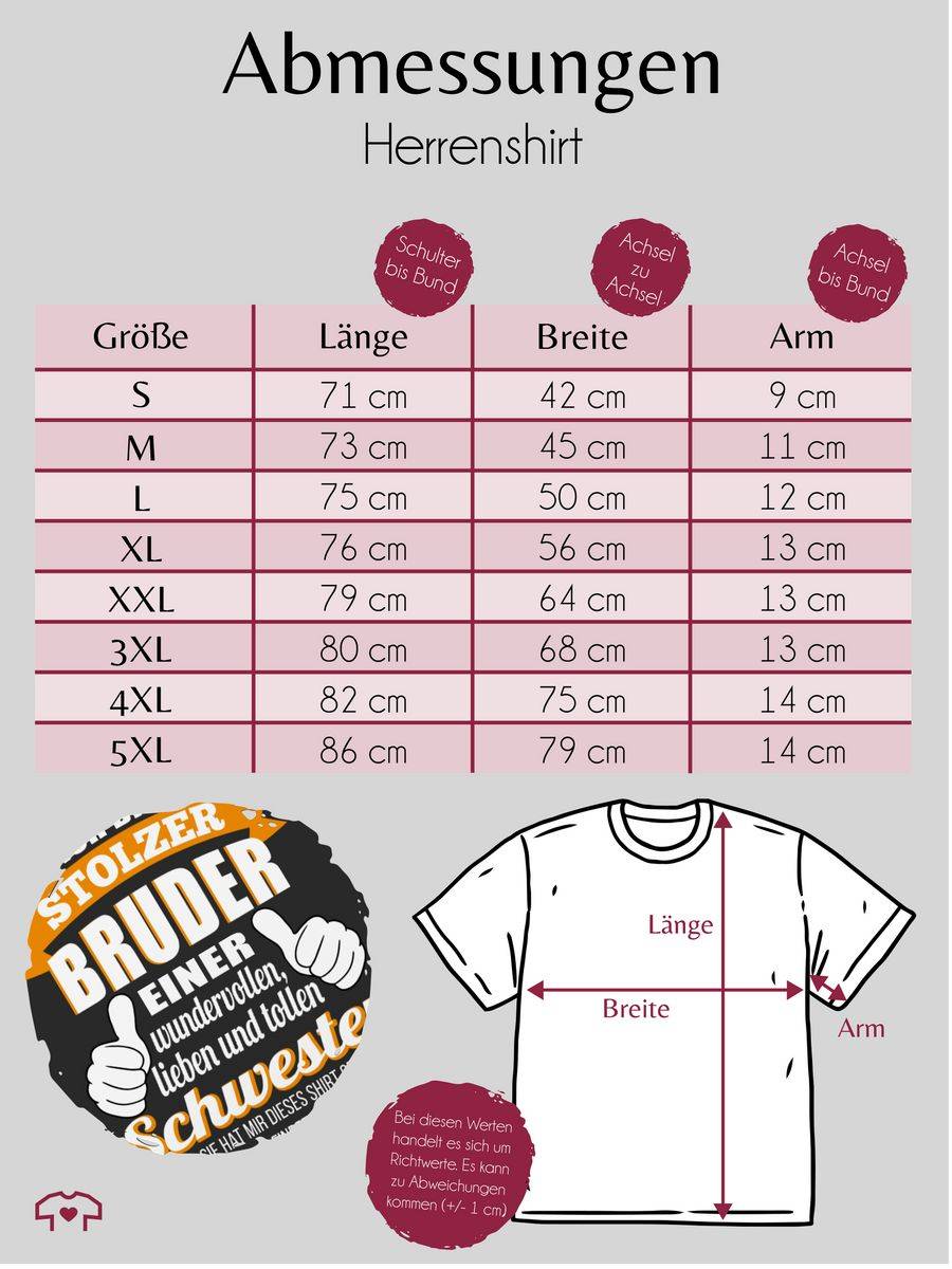 Shirtracer Ich Bin Ein Stolzer Bruder - Orange Shirts & Mehr Shirtracer