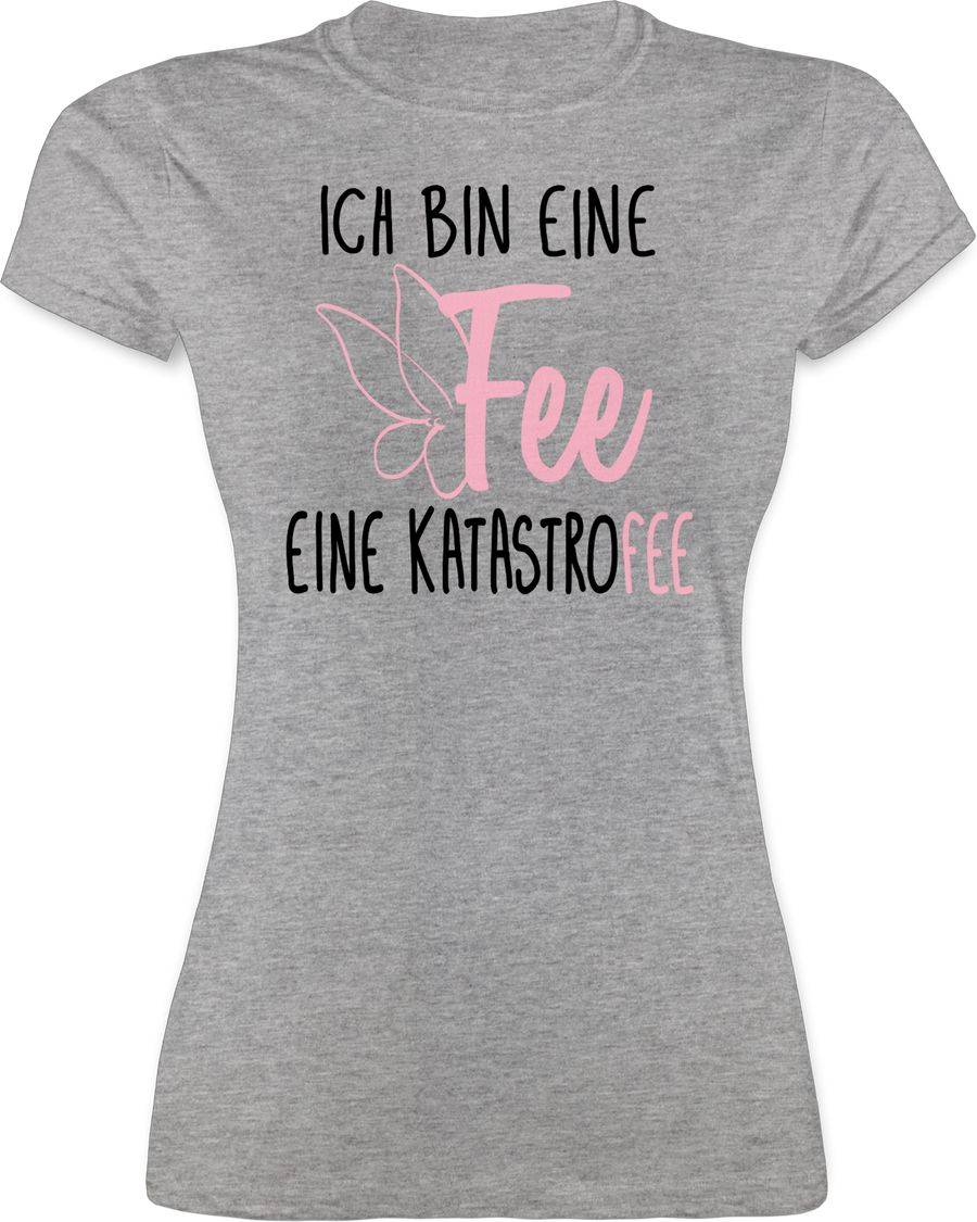 Shirtracer Ich bin eine Fee: Tshirt Turnbeutel Shirtracer