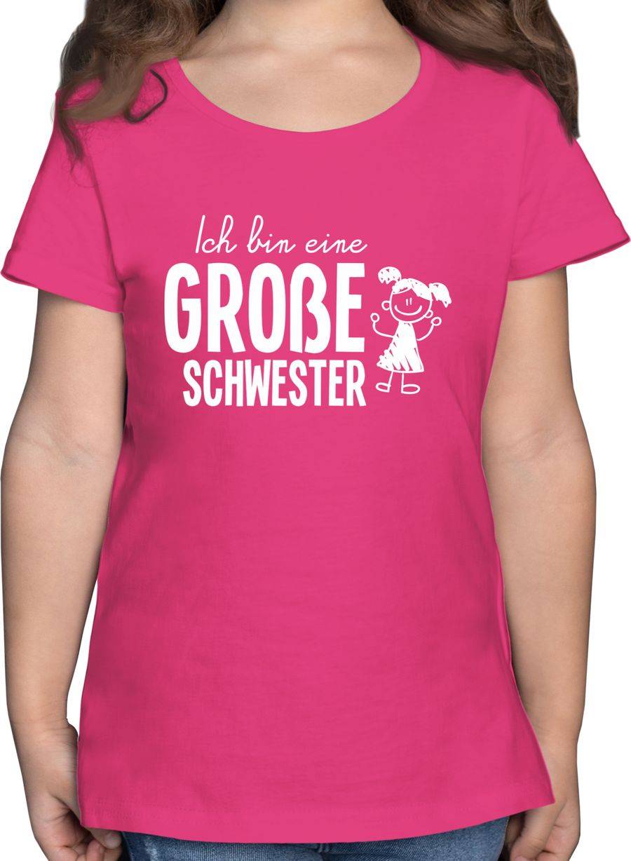 Shirtracer Ich bin eine große Schwester Strichmännchen: Tshirt Gym Bag Shirtracer
