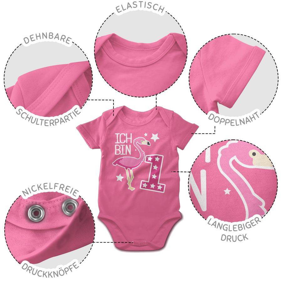 Shirtracer Ich Bin Eins Flamingo Shirts & Mehr Shirtracer