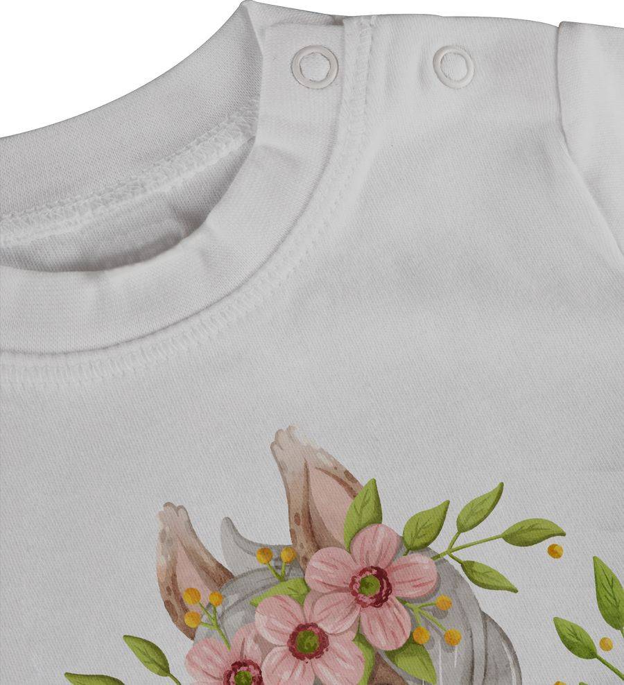 Shirtracer Ich Bin Eins Mit Süßem Pferd Mit Blumen Shirts & Mehr Shirtracer