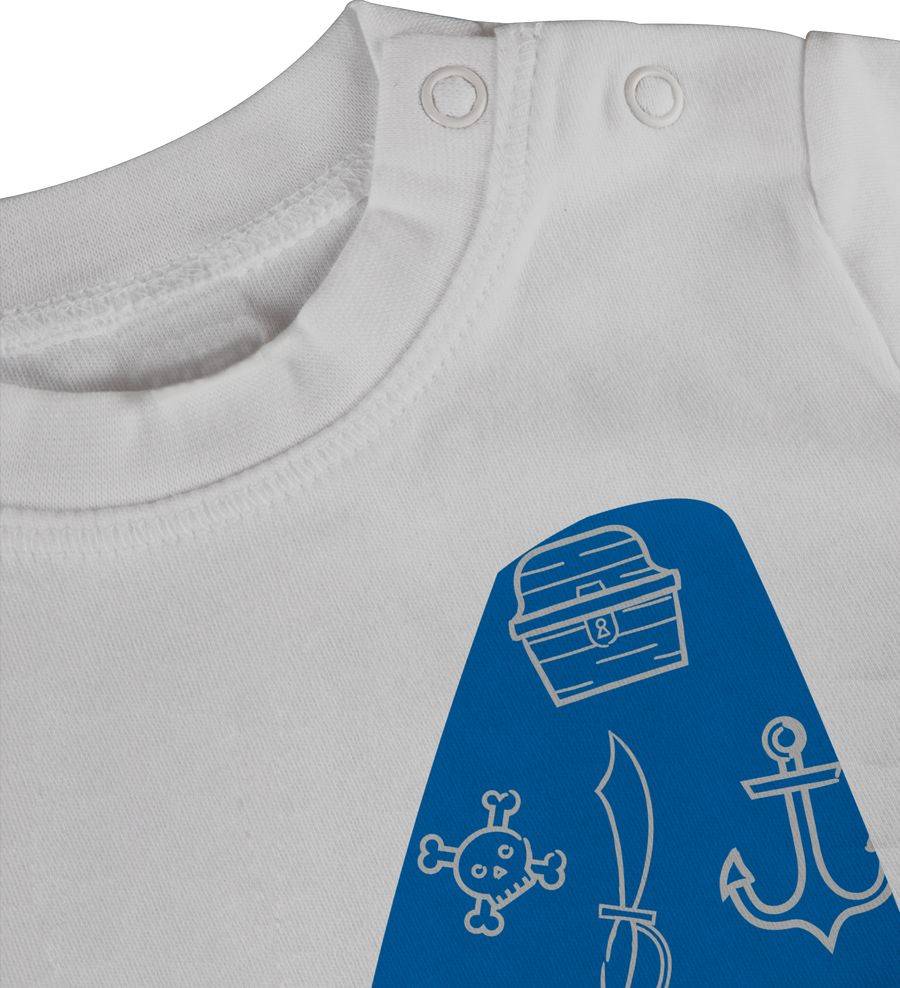 Shirtracer Ich Bin Eins Pirat-Scribble: T-Shirt Gym Bag Shirtracer