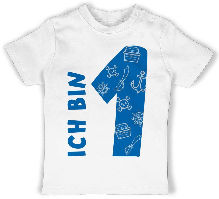 Shirtracer Ich bin eins Pirat-Scribble: T-Shirt Gym Bag Shirtracer