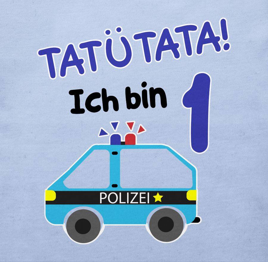 Shirtracer Ich Bin Eins Polizei Shirts & Mehr Shirtracer