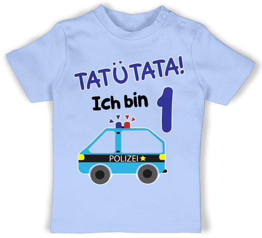 Shirtracer Ich bin eins Polizei Shirts & Mehr Shirtracer