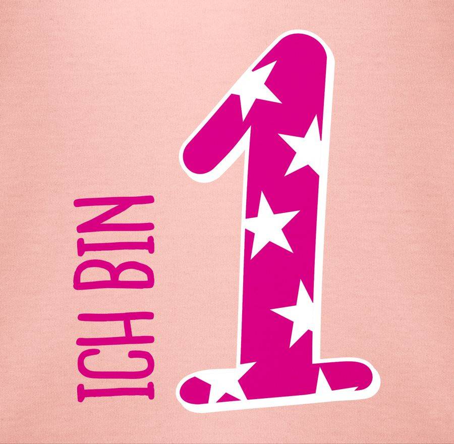 Shirtracer Ich Bin Eins Rosa Mädchen Erster: Tshirt Rucksack Shirtracer