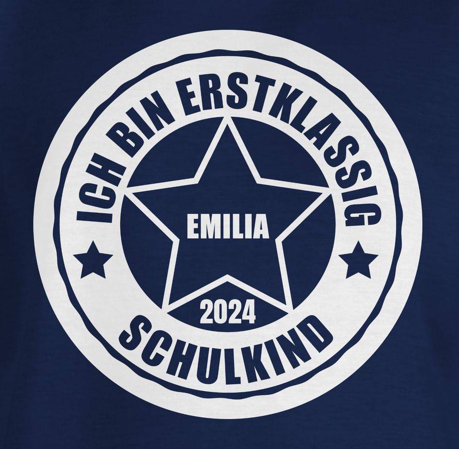 Shirtracer Ich Bin Erstklassig 2024: T-Shirt Gym Bag Shirtracer