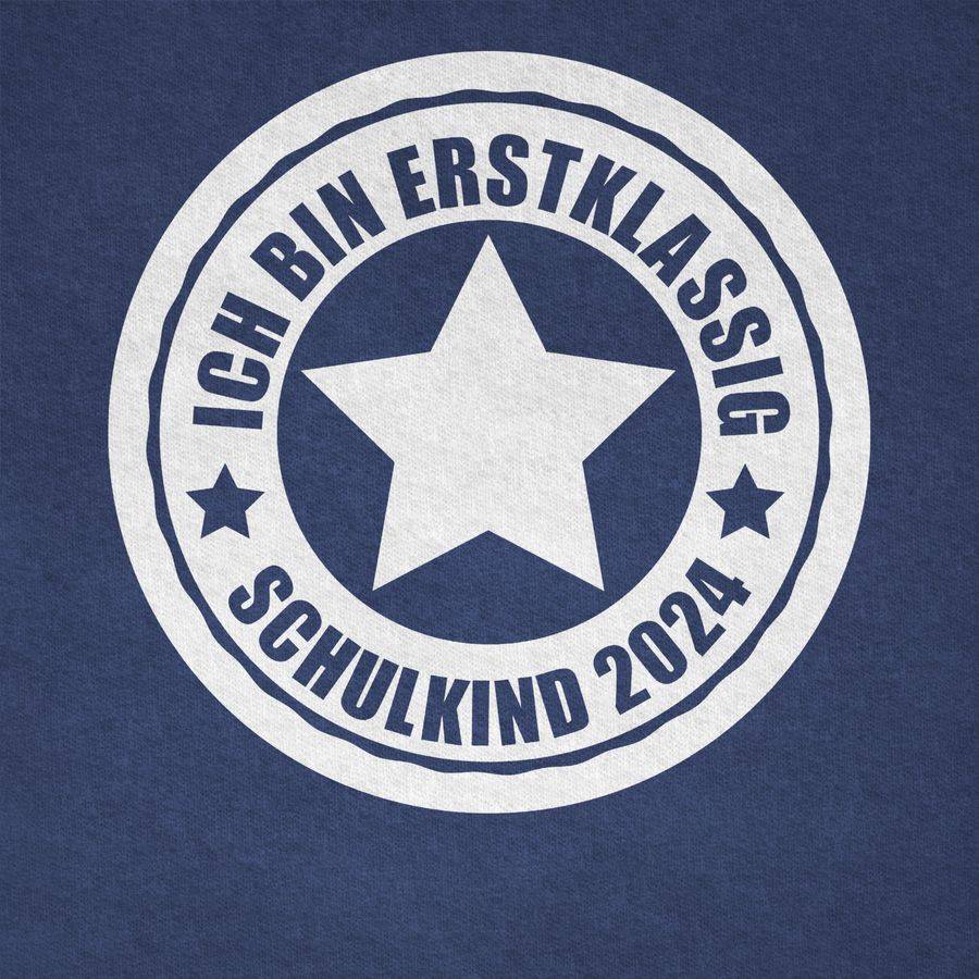 Shirtracer Ich Bin Erstklassig - Schulkind 2024 Shirts & Mehr Shirtracer