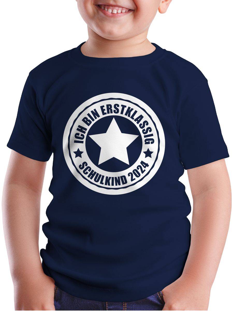 Shirtracer Ich Bin Erstklassig - Schulkind 2024 Shirts & Mehr Shirtracer