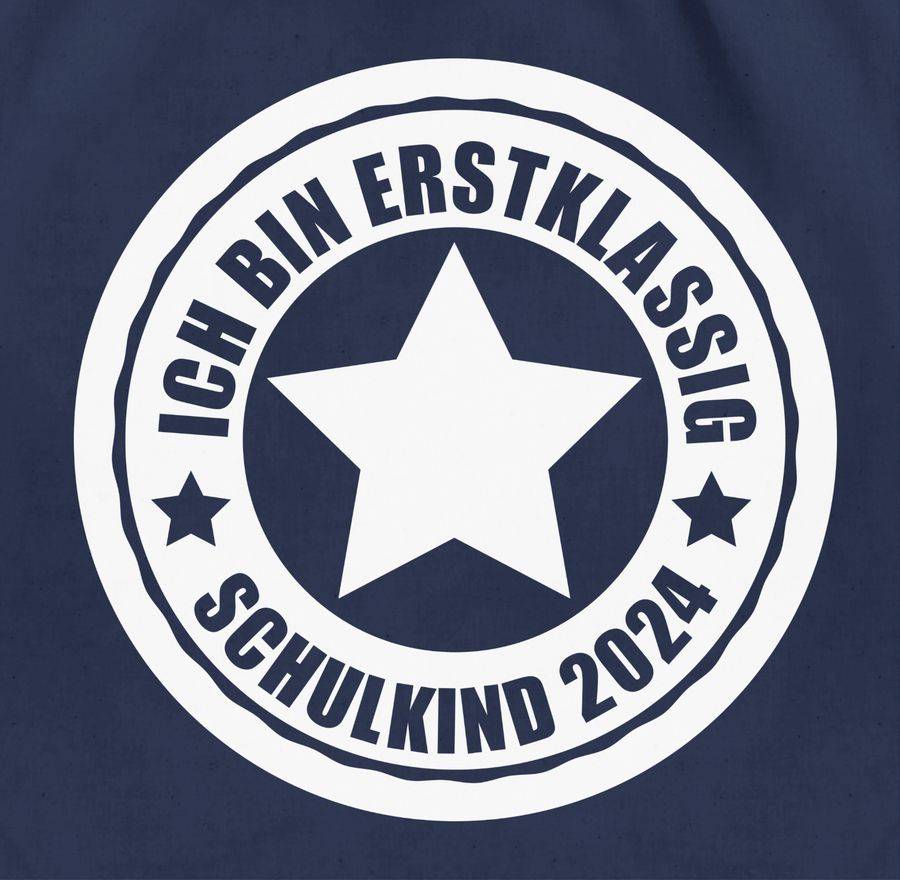 Shirtracer Ich Bin Erstklassig - Schulkind 2024 Shirts & Mehr Shirtracer