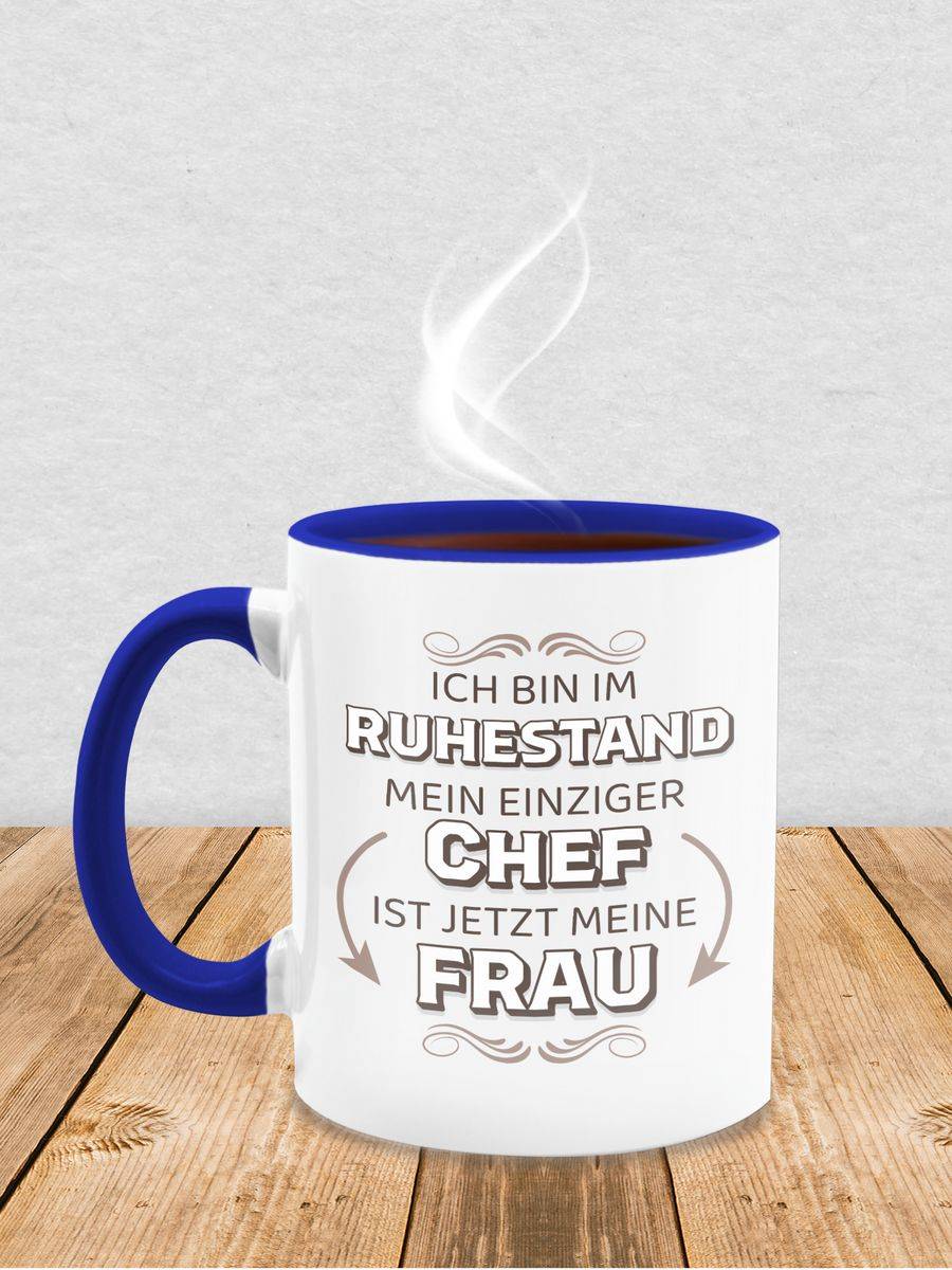 Shirtracer Ich Bin Im Ruhestand Mein Einziger Chef Ist Jetzt Meine Frau Shirts & Mehr Shirtracer