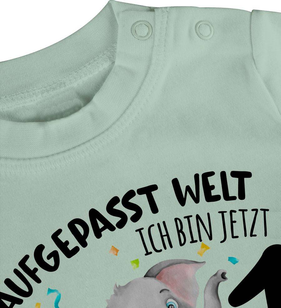 Shirtracer Ich Bin Jetzt 1 - Aufgepasst Welt: Tshirt Gym Bag Shirtracer