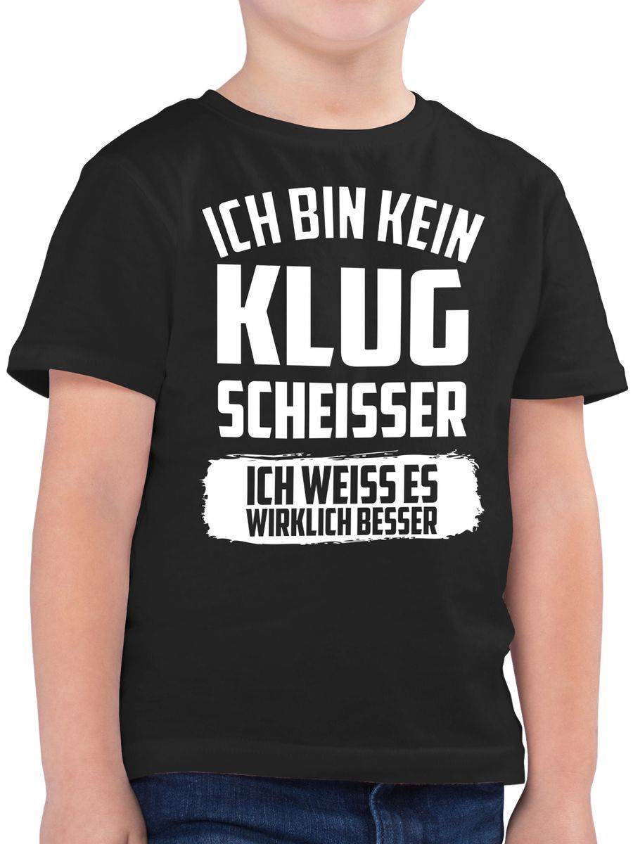 Shirtracer Ich bin kein Klugscheißer ich weiß es wirklich besser: T-Shirt Rucksack Shirtracer