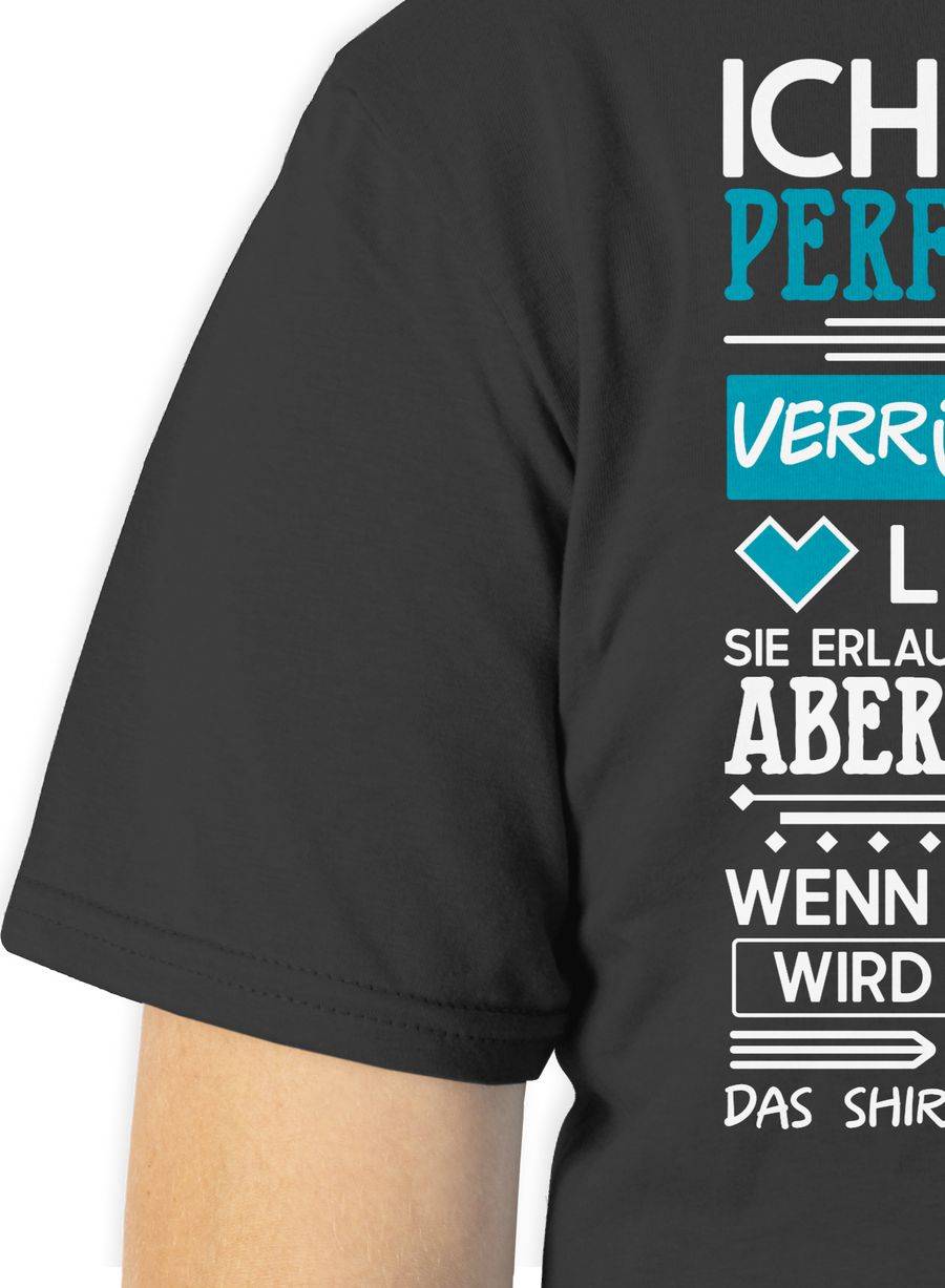 Shirtracer Ich Bin Kein Perfekter Sohn - Weiß: T-Shirt Gym Bag Shirtracer