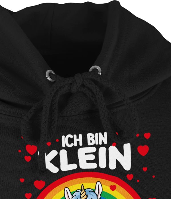 Shirtracer Ich Bin Klein Aber Scheiss Gefährlich Mit Einhorn: Tshirt Turnbeutel Shirtracer