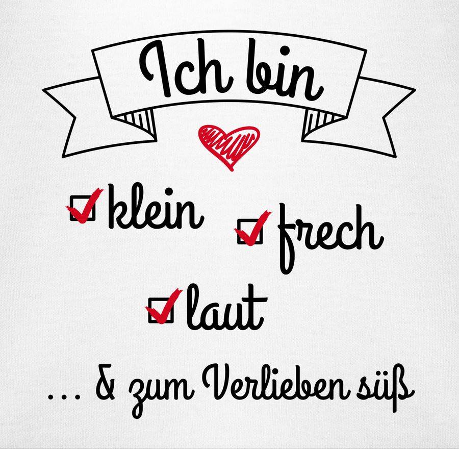 Shirtracer Ich Bin Klein Frech Laut: Tshirt Gym Bag Shirtracer