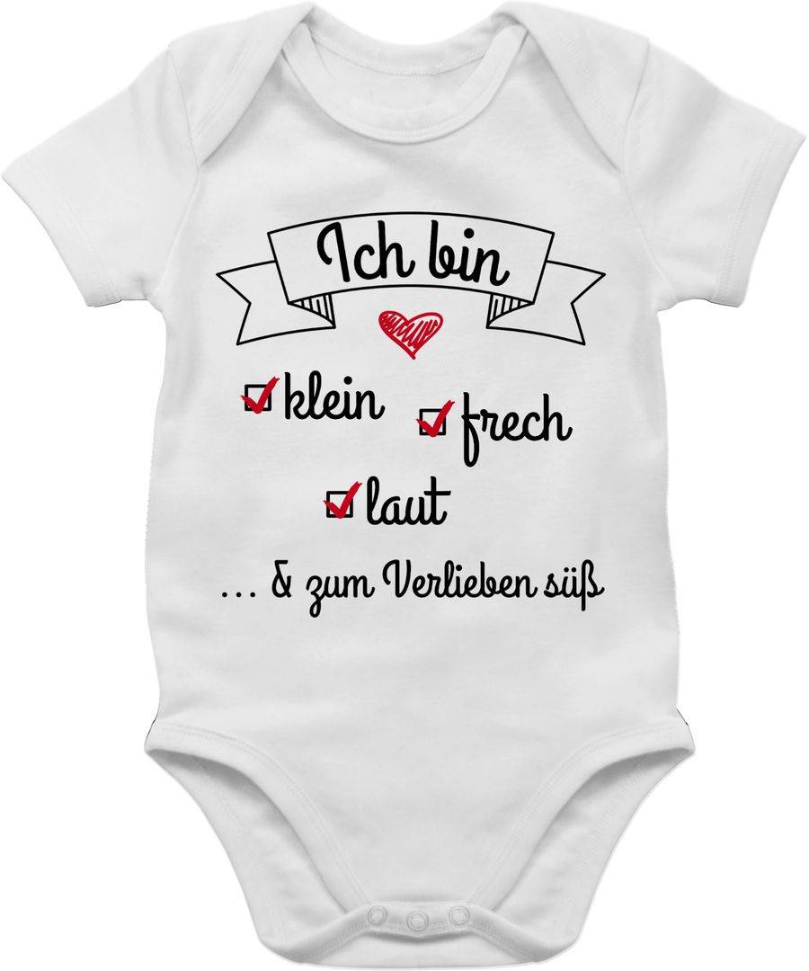 Shirtracer Ich bin klein frech laut: Tshirt Gym Bag Shirtracer