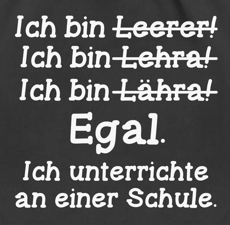 Shirtracer Ich Bin Lehrer Weiß Shirts & Mehr Shirtracer