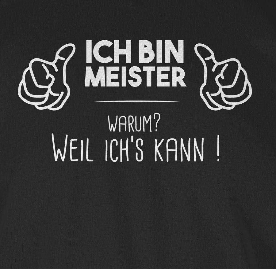 Shirtracer Ich Bin Meister: T-Shirt Gym Bag Shirtracer