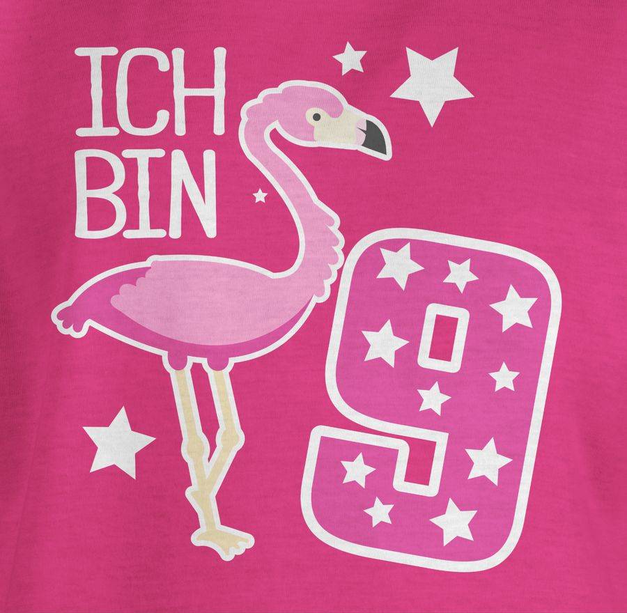 Shirtracer Ich Bin Neun Flamingo Shirts & Mehr Shirtracer