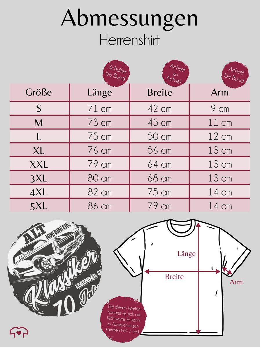 Shirtracer Ich Bin Nicht Alt Ich Bin Ein Klassiker Siebzig: Tshirt Rucksack Shirtracer