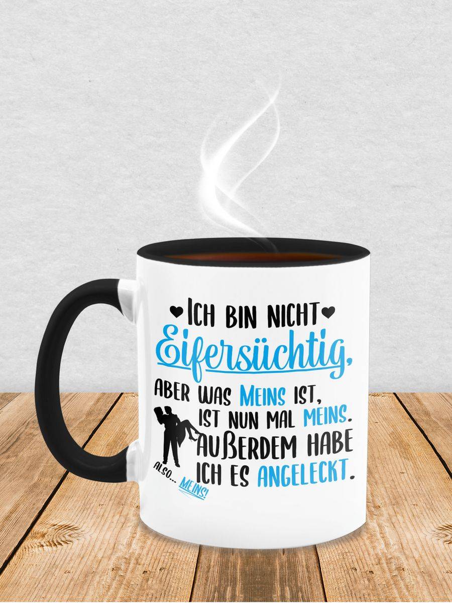 Shirtracer Ich Bin Nicht Eifersüchtig Aber Was Meins Ist Ist Meins: T-Shirt Rucksack Shirtracer