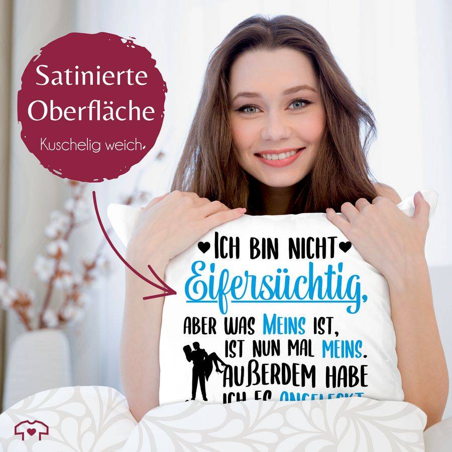 Shirtracer Ich Bin Nicht Eifersüchtig Aber Was Meins Ist Ist Meins: T-Shirt Rucksack Shirtracer