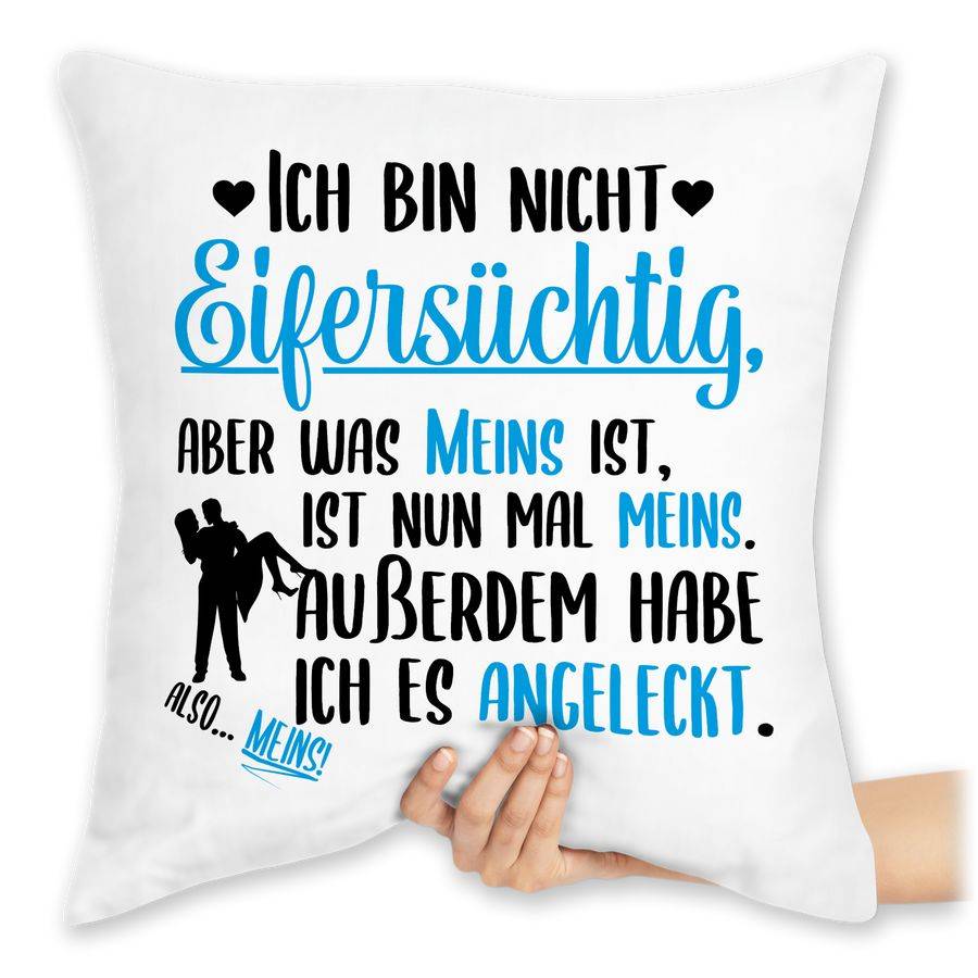 Shirtracer Ich bin nicht Eifersüchtig aber was meins ist ist meins: T-Shirt Rucksack Shirtracer
