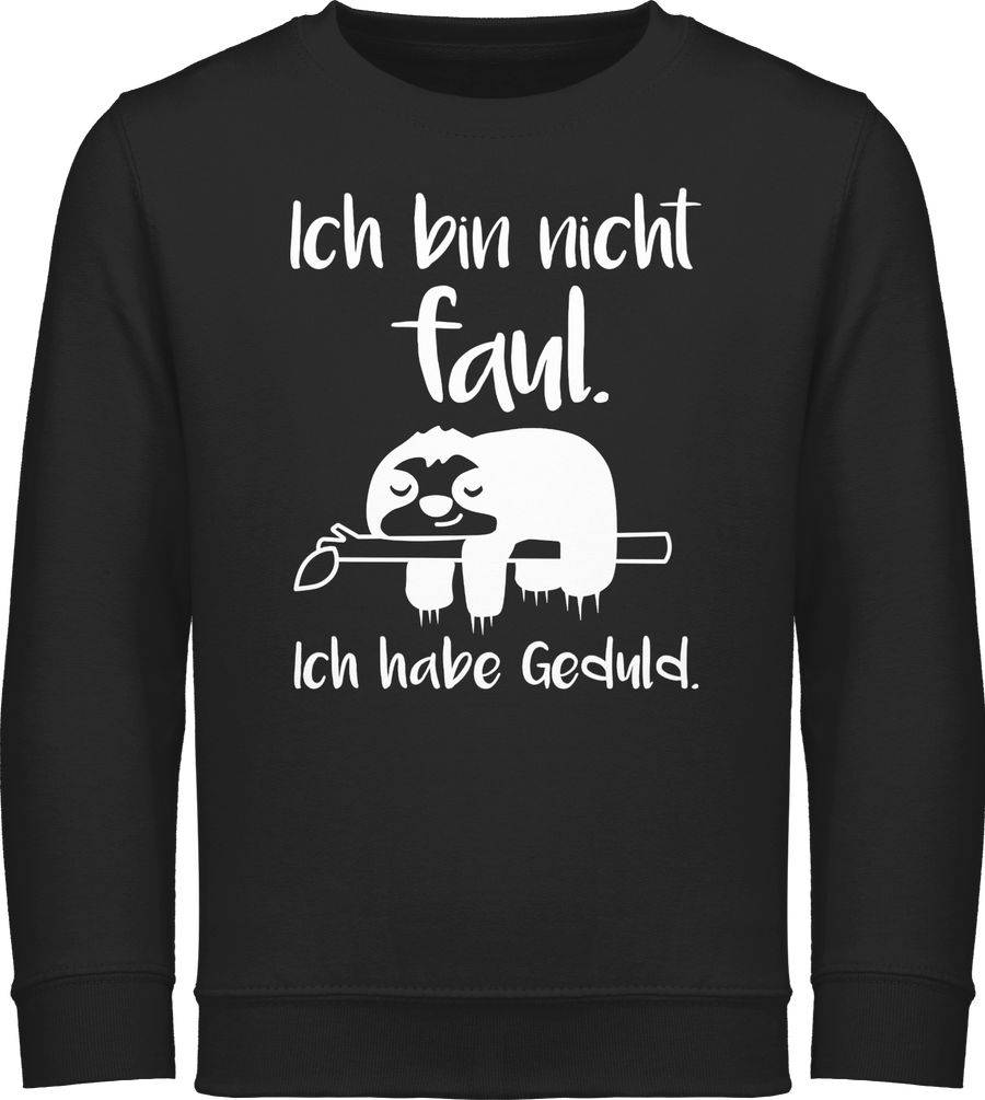 Shirtracer Ich bin nicht faul weiß Shirts & Mehr Shirtracer