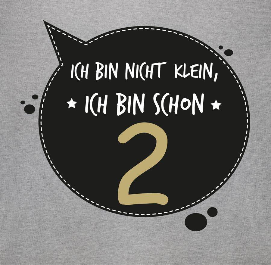 Shirtracer Ich Bin Nicht Klein, Ich Bin Schon Zwei Shirts & Mehr Shirtracer