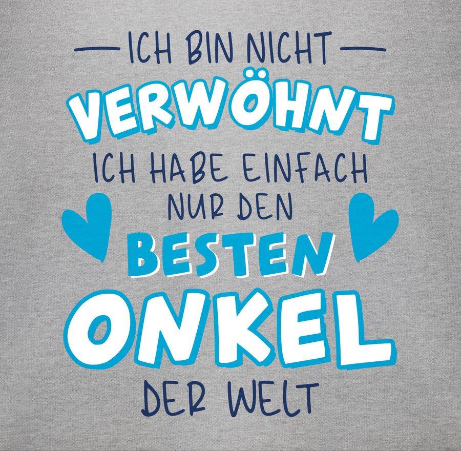Shirtracer Ich Bin Nicht Verwöhnt - Ich Habe Einfach Nur Den Besten Onkel Der Welt - Navy/B Shirtracer