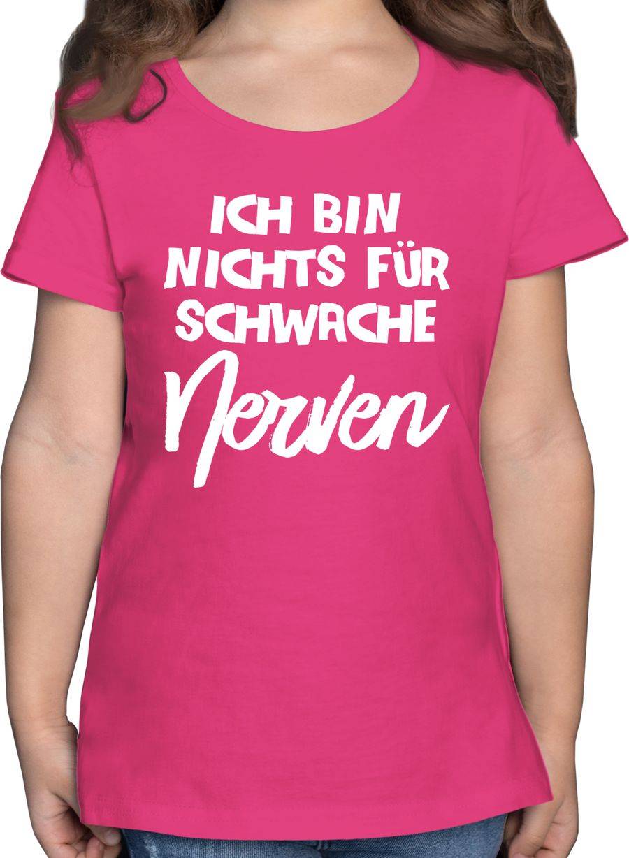 Shirtracer Ich bin nichts für schwache Nerven comic Shirts & Mehr Shirtracer