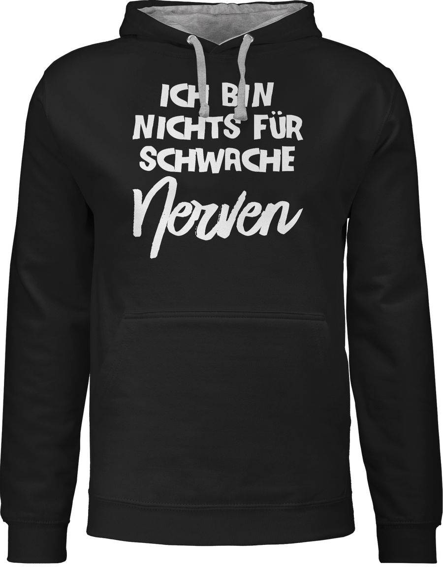 Shirtracer Ich bin nichts für schwache Nerven comic Shirts & Mehr Shirtracer