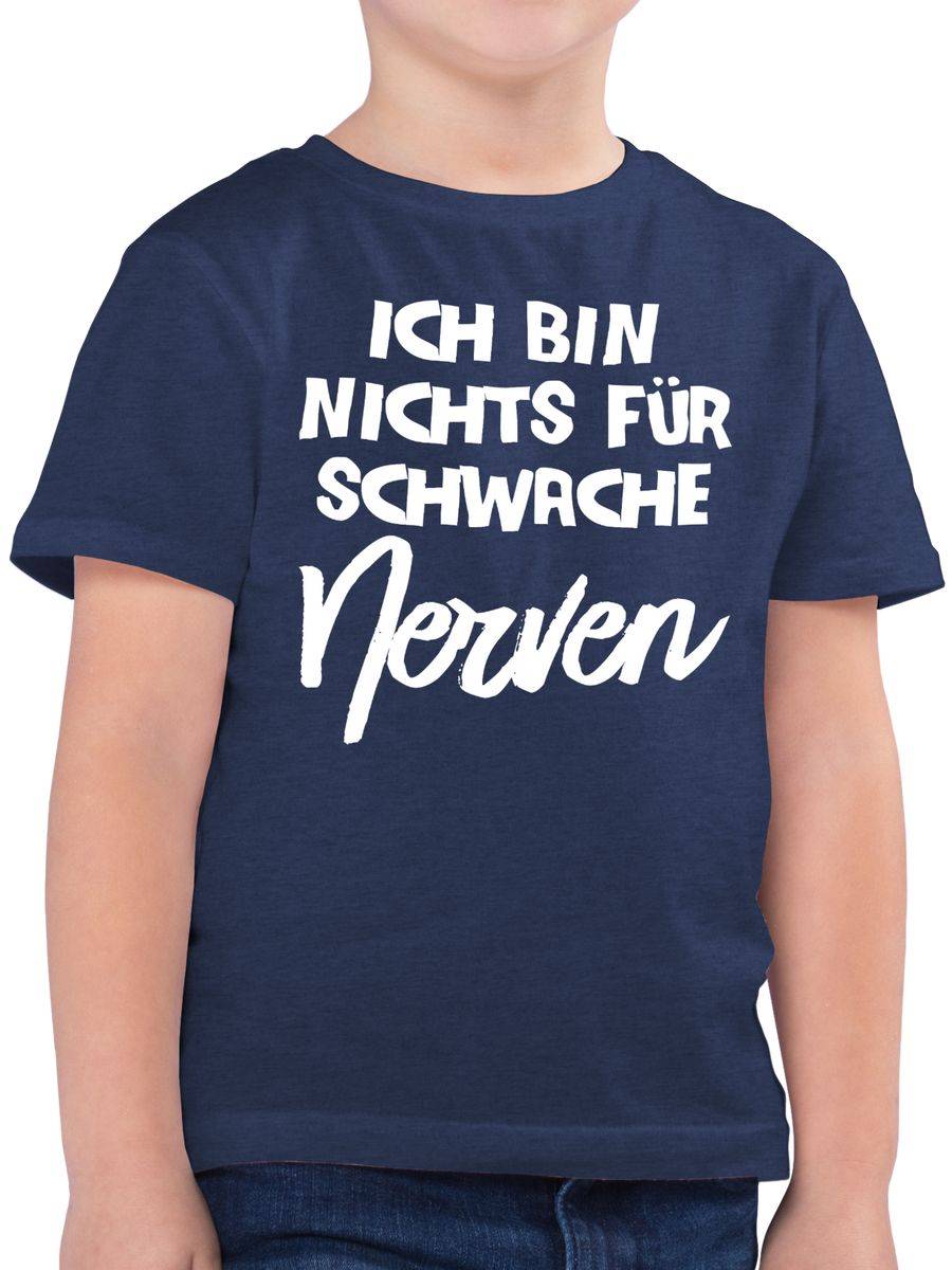 Shirtracer Ich bin nichts für schwache Nerven comic Shirts & Mehr Shirtracer