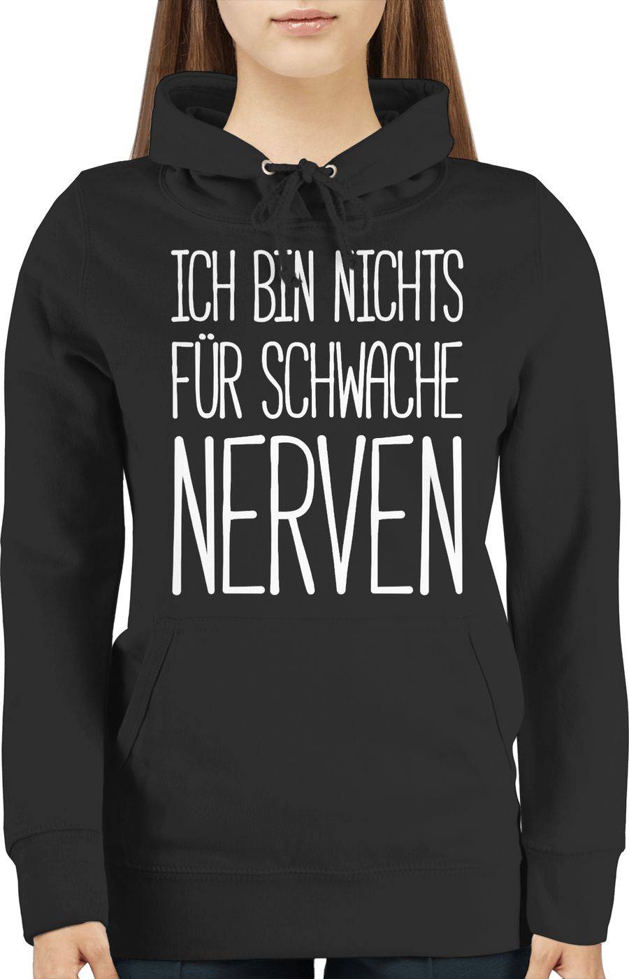 Shirtracer Ich Bin Nichts Für Schwache Nerven: Tshirt Gym Bag Shirtracer