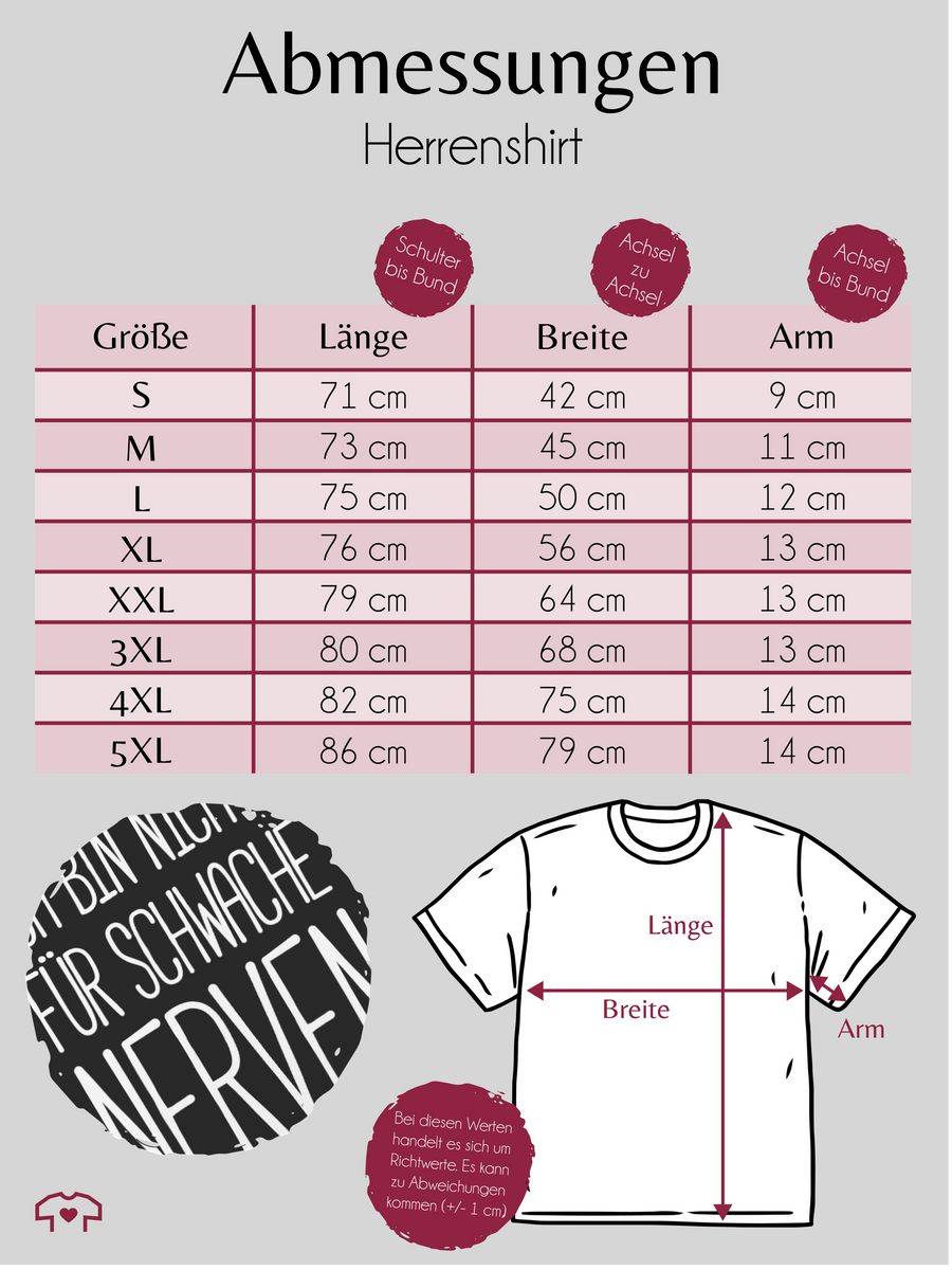 Shirtracer Ich Bin Nichts Für Schwache Nerven: Tshirt Gym Bag Shirtracer