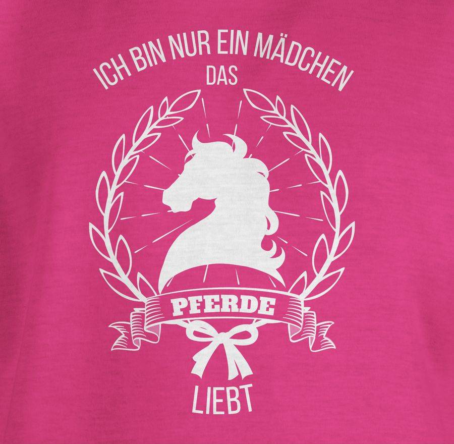 Shirtracer Ich Bin Nur Ein Mädchen Das Pferde Liebt: Tshirt Rucksack Shirtracer