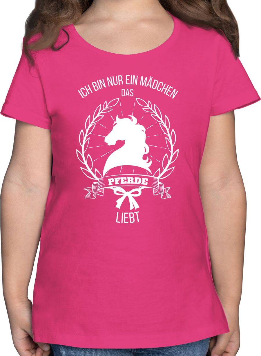Shirtracer Ich bin nur ein Mädchen das Pferde liebt: Tshirt Rucksack Shirtracer