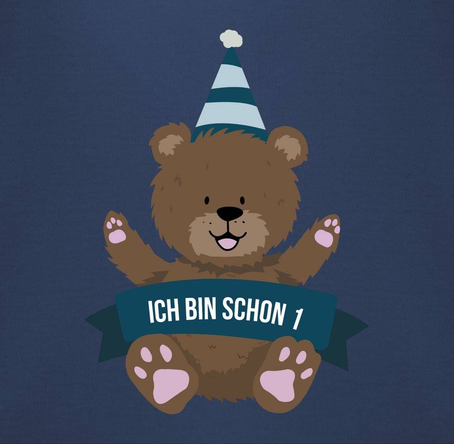 Shirtracer Ich Bin Schon Eins Bär: Tshirt Turnbeutel Shirtracer