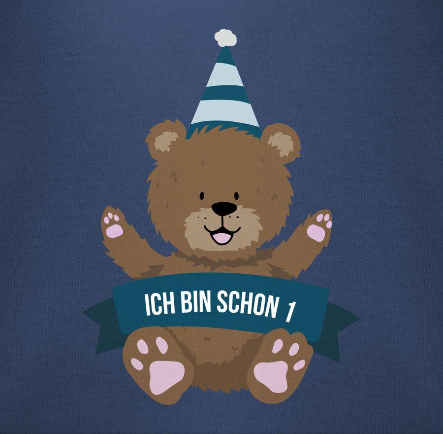 Shirtracer Ich Bin Schon Eins Bär: Tshirt Turnbeutel Shirtracer